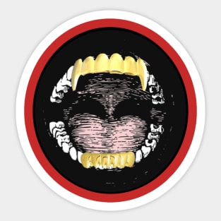 Scream by Thomas Daniels Sticker